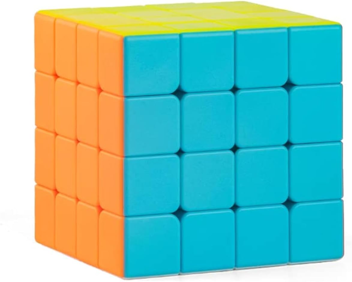 Coolplay Smooth Magic Cube Brain Teasers Puzzle Game Stress Relief Cube Speed Cube 4x4x4