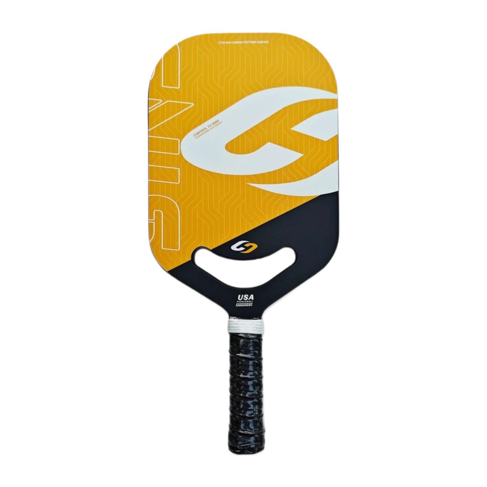 Racchetta da Pickleball Leggera e raffinata in Fibra di Prima | progettata per colpi precisi che migliorano la precisione e il controllo del colpo. La cavità della racchetta da pickleball