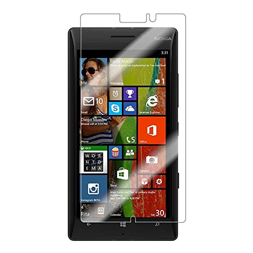[2 Packs] Nokia Lumia 930 Screen Protector, Nokia Lumia 930 Tempered Glass Screen Protector, Anti-Scratch HD Screen Protector for 5.0'' Nokia Lumia 930