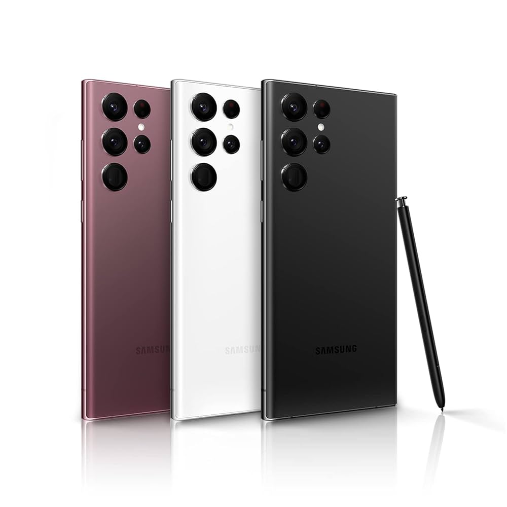 Galaxy S22 Ultra 256GB バーガンディ (おまけ付き) Amazon | 【整備済み品】 Samsung Galaxy S22 Ultra SC-52C 12GB