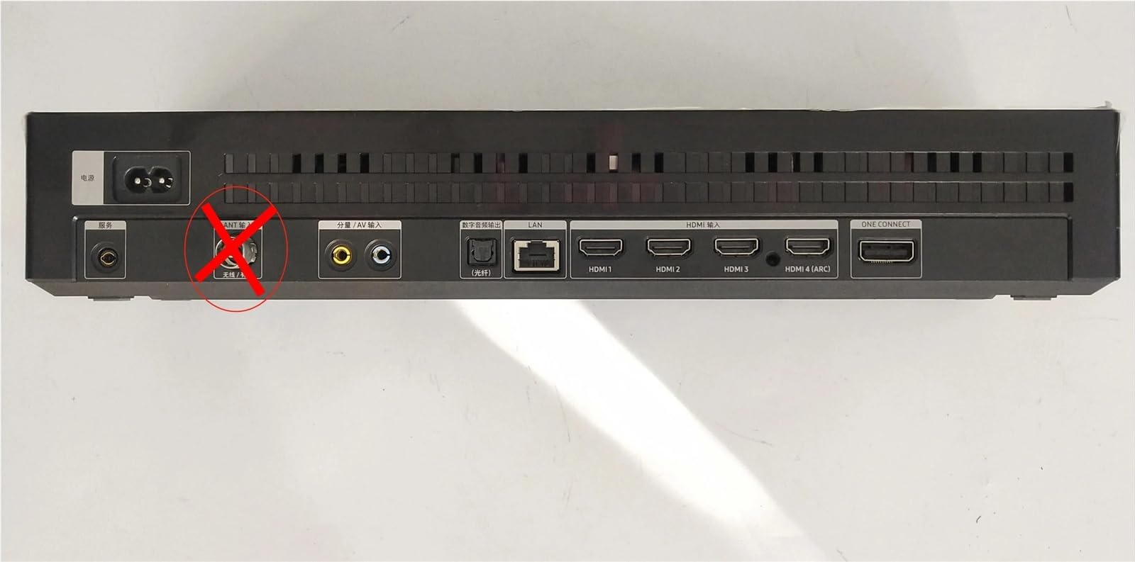 One Connect Box, compatibile con Samsung, BN96-44682X BN44-00936B SOC1005N è per QN75Q7FNAF QN65Q7FNAF QN65Q7CNAF QN55Q75CNF TV Set-top box