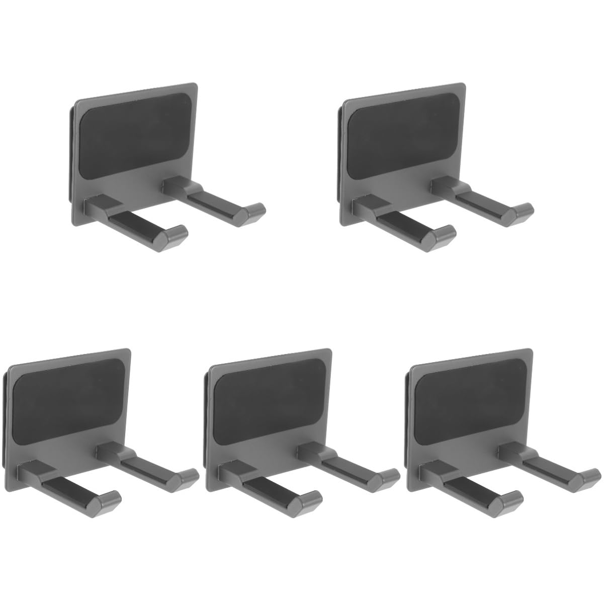 PRETYZOOM 5 Piezas Estante para Secador De Pelo Secadoras De Cabello Vacío Rulos para El Cabello Perchas para Secador De Pelo Organizador De Secador De Pelo Secador De Pelo De Viaje Aluminio