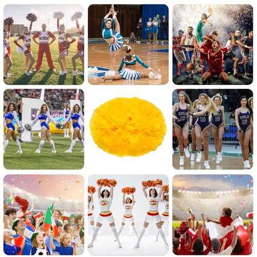 Pompons de cheerleading pour animer les soirées dansantes et matchs de sport