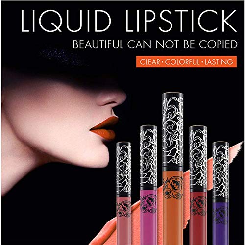 Velvet Liquid Lipstick Set / 15pcs Long Lasting Waterproof Matte Tint Lip Pigment (15pcs)