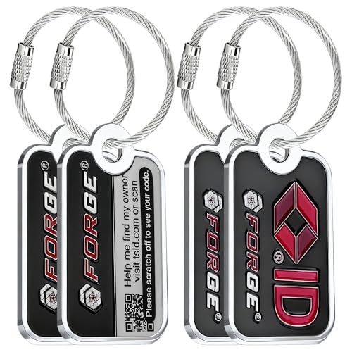 Forge Smart Lost and Found Luggage Tags, Global Luggage Tracking ...