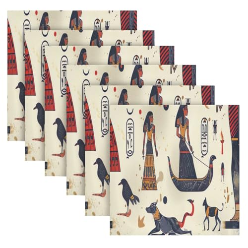 Servilletas de Tela Satinadas Wajiw Pack x6 miniatura 6
