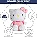 Weighted Hello Kitty Fuzzy Plush Pillow Buddy - 2.5 lbs Super Soft Stuffed Pillow, 13 inches