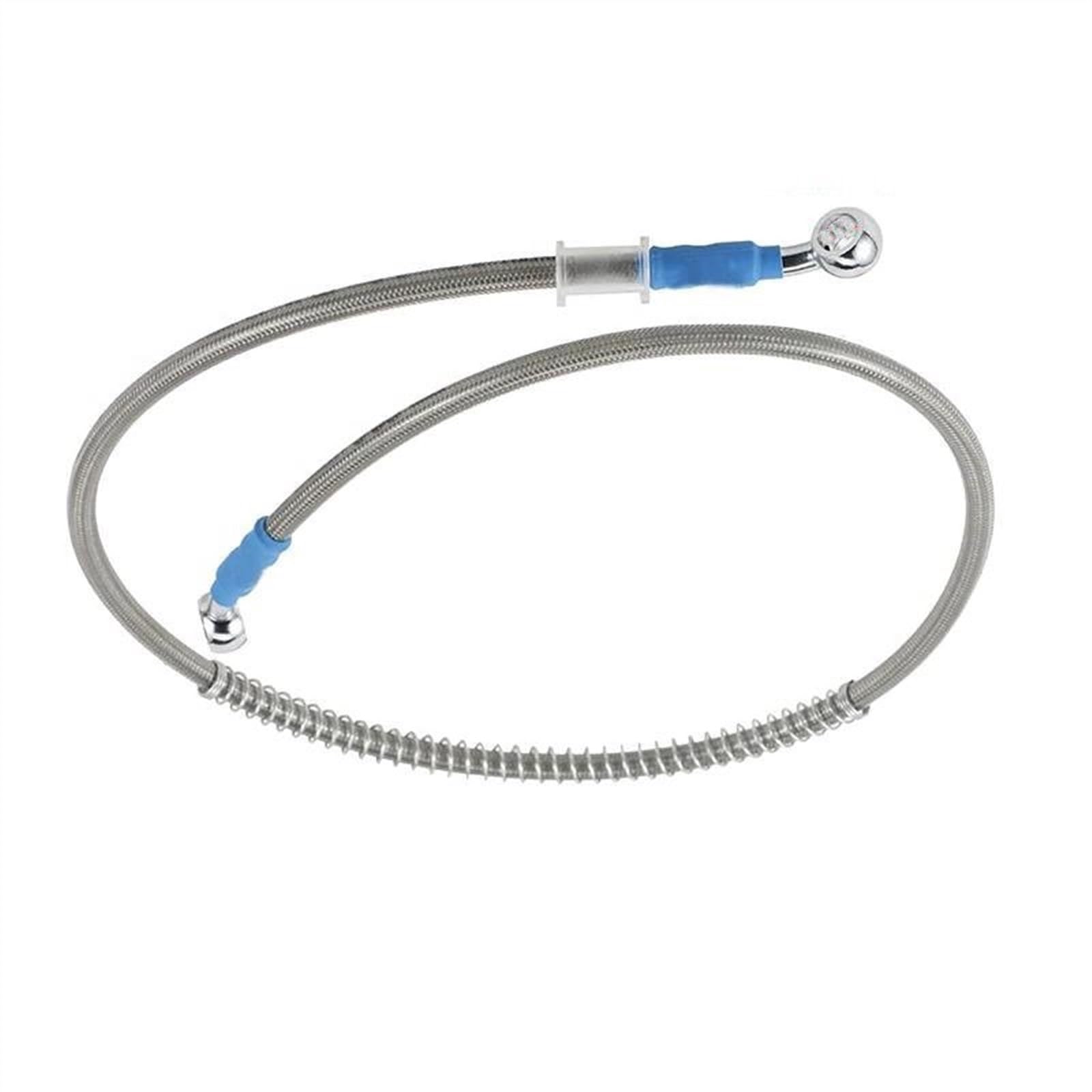 Ksxzw Grey Motorbike Part 90Cm/900Mm Motorcycle Hydraulic Brake Hoses Clutch Oil Tubes Pipes