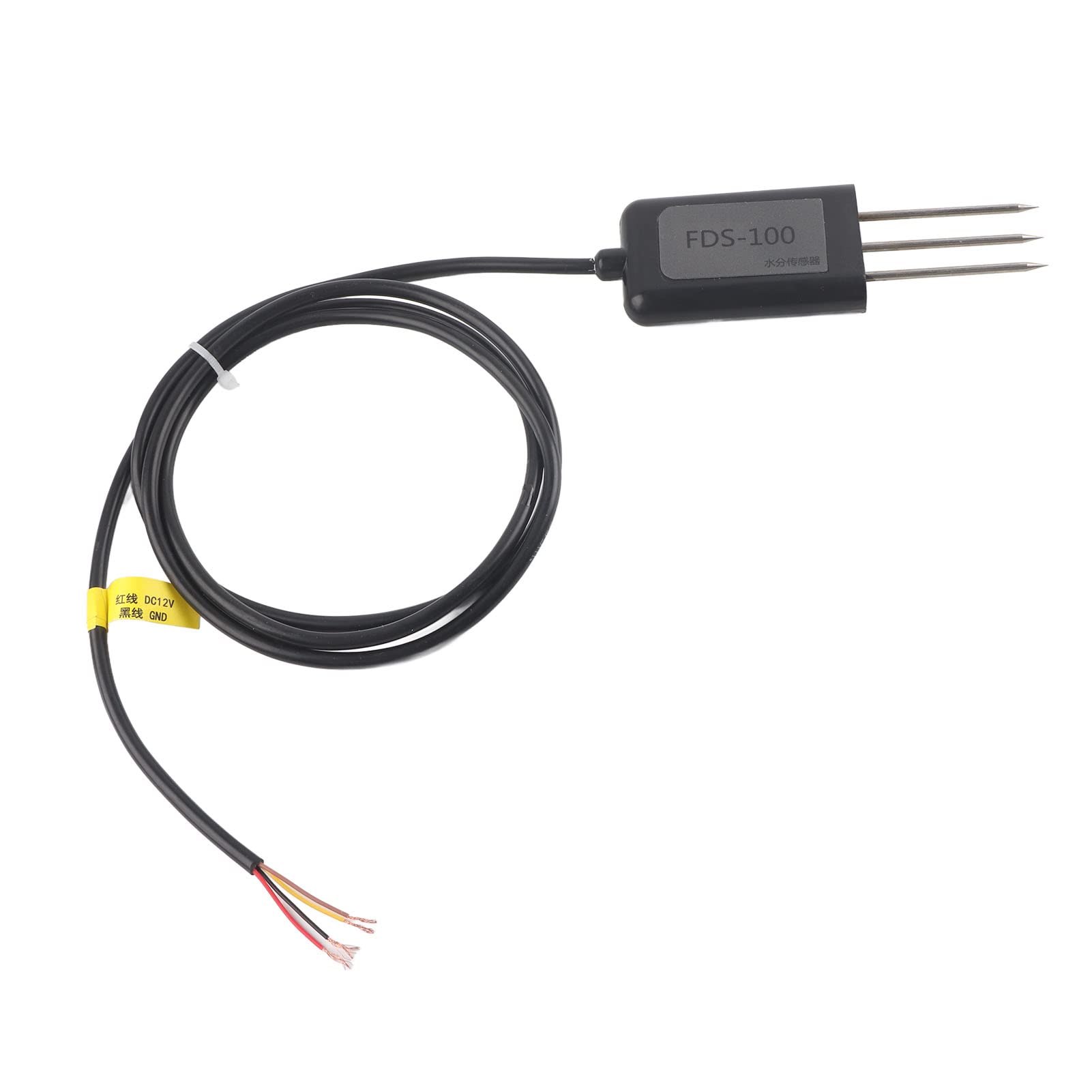Sensore di umidità del Suolo IP68 Misuratore di umidità del Suolo ABS Misuratore di del da 0 a 100% FDR 2s Risposta Sonda in Acciaio Inossidabile per Monitoraggio dell'irrigazione Agricola