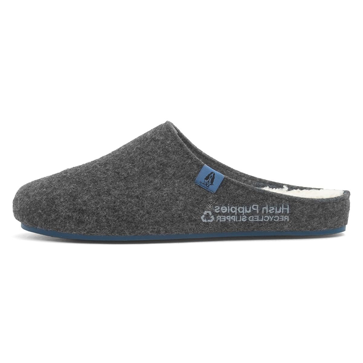 Hush Puppies Male The Good Slipper, Charcoal, 8