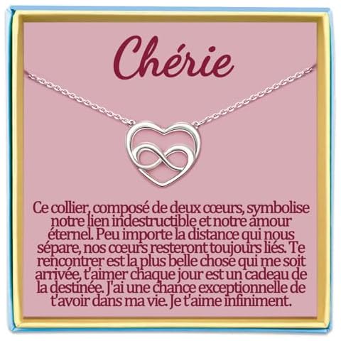 Copine Collier Petite Amie Cadeau Amoureux Cadeaux Amour Cover