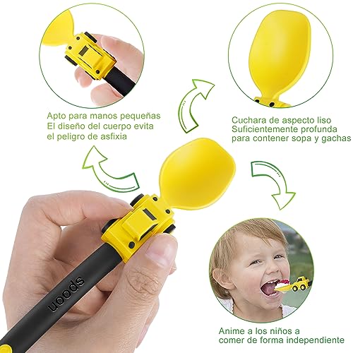 Set di Posate per Bambini - Set di forchette e