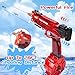 2Packs Electric Water Gun with LED Flash & USB-C Charging, Designed for Epic Aquatic Fun, Automatic Squirt Guns 25-30 FT Range, Water Pistol for Summer Outdoor Backyard Water Theme Party Toys