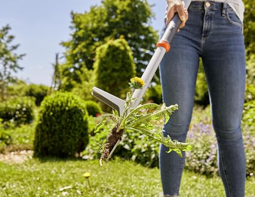 Gardena Weed Puller for efficient removal of tares, with release mechanism, made of hardened steel, plastic coating (03518-88) 4 Gardena Weed Puller for efficient removal of tares, with release mechanism, made of hardened steel, plastic coating (03518-88) - Image 4