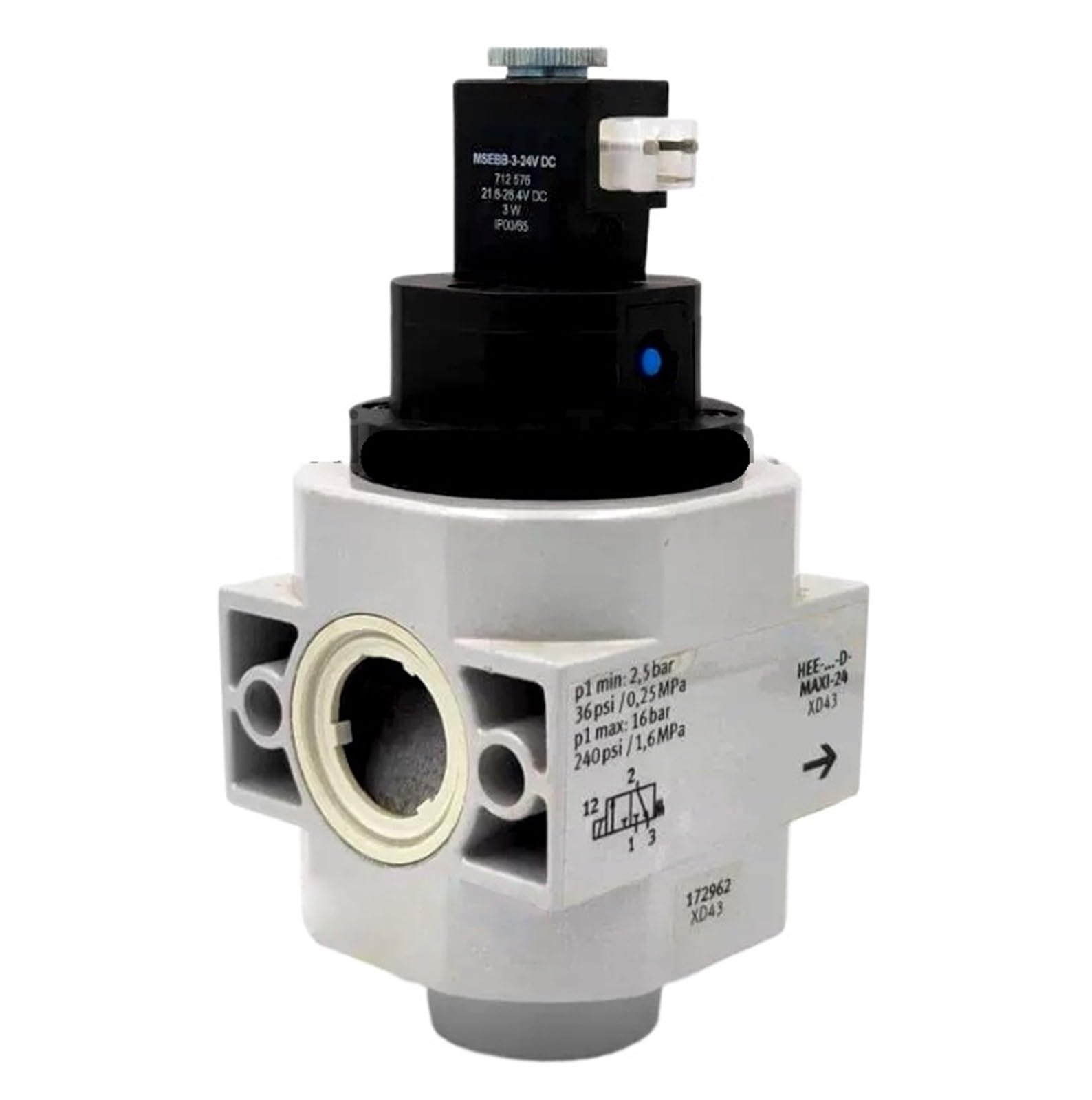 TSCFHGQI 1pcs HEE-D-MINI-24 172956，HEE-D-MIDI-24 172959，HEE-D-MAXI-24 172962 switch valve