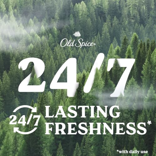 Image of Old Spice Aluminum Free Deodorant for Men, 24 /7 Lasting Freshness & Long Lasting Scent, 24 /7 Sweat & Odor Protection, Timber with Sandalwood Scent, 3.0 oz