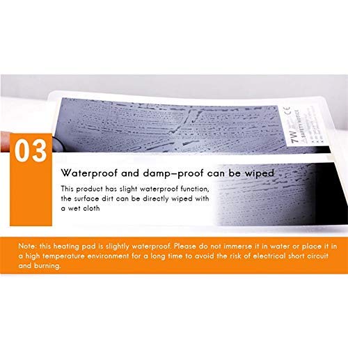 WWSUNNY Pet Tappetino Riscaldante, Pad riscaldante...