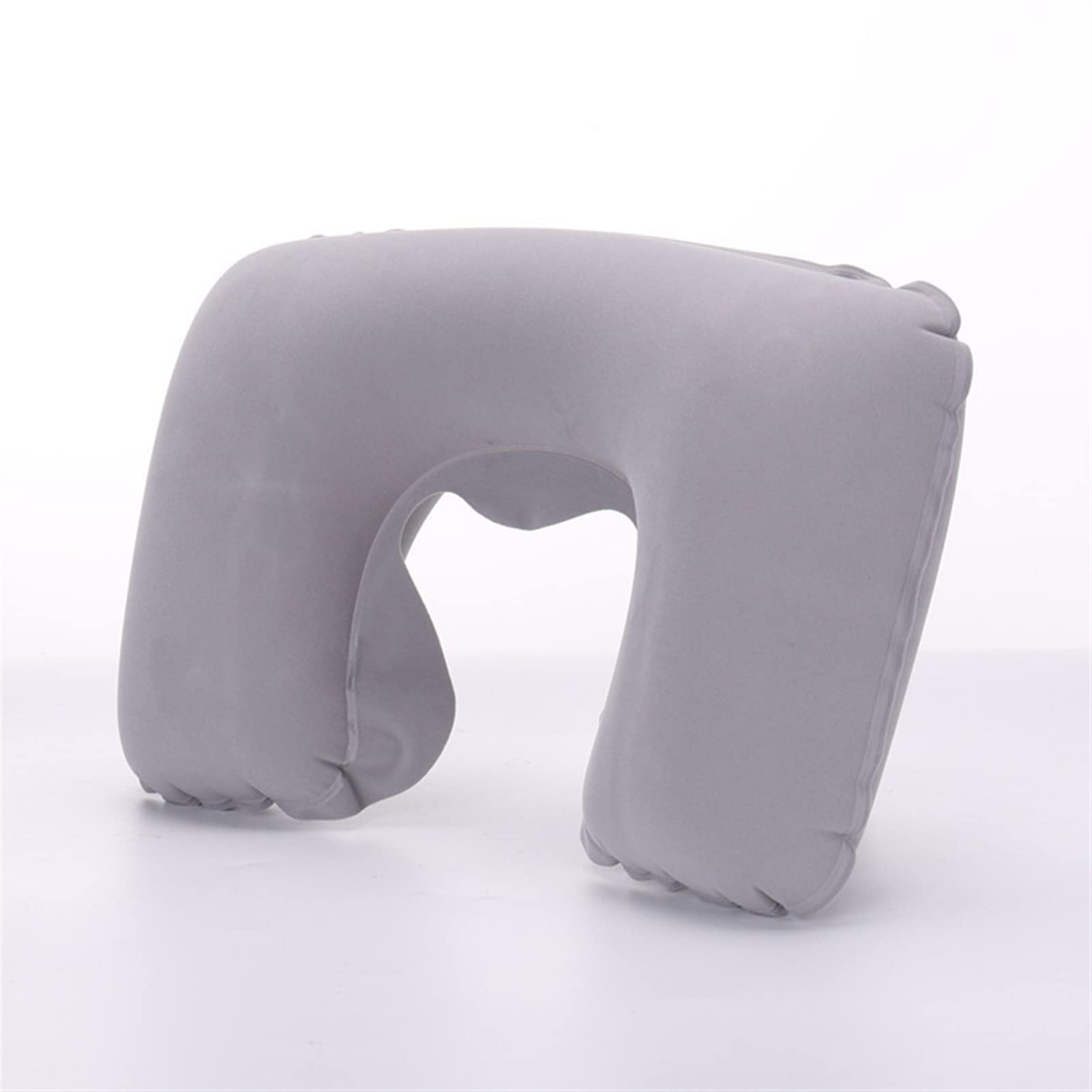 Almohada para el cuello en forma de U Almohada para el cuello inflable funcional Almohada de viaje inflable en forma de U Cojín de aire para el descanso del cuello de la cabeza del automóvil para almo