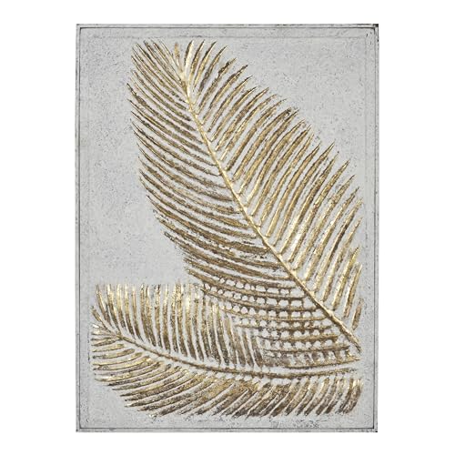Deco 79 Metal Leaf Palm Sculpture