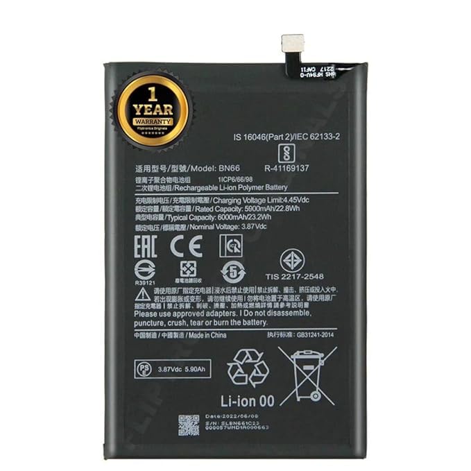 Image of Original BN66 Battery for Xiaomi Redmi Mi Poco C40 Battery with 1 Year Warranty*** (P104)