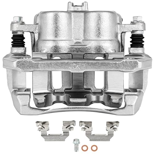 Image of SCITOO 19B2959 Front Right Disc Brake Caliper Assembly w /Bracket For Acura For RDX,For Honda For Accord Crosstour /For Crosstour /For CR-V /For Odyssey