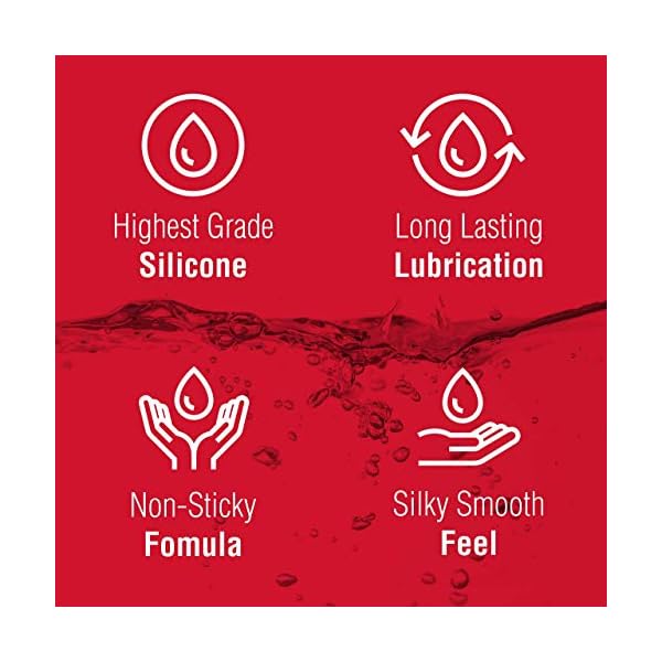 SWISS NAVY Premium Silikon Sex Gleitmittel, 2 Unzen, Gleitmittel für Männer, Frauen & Paare. MD Science Lab – Bild 6