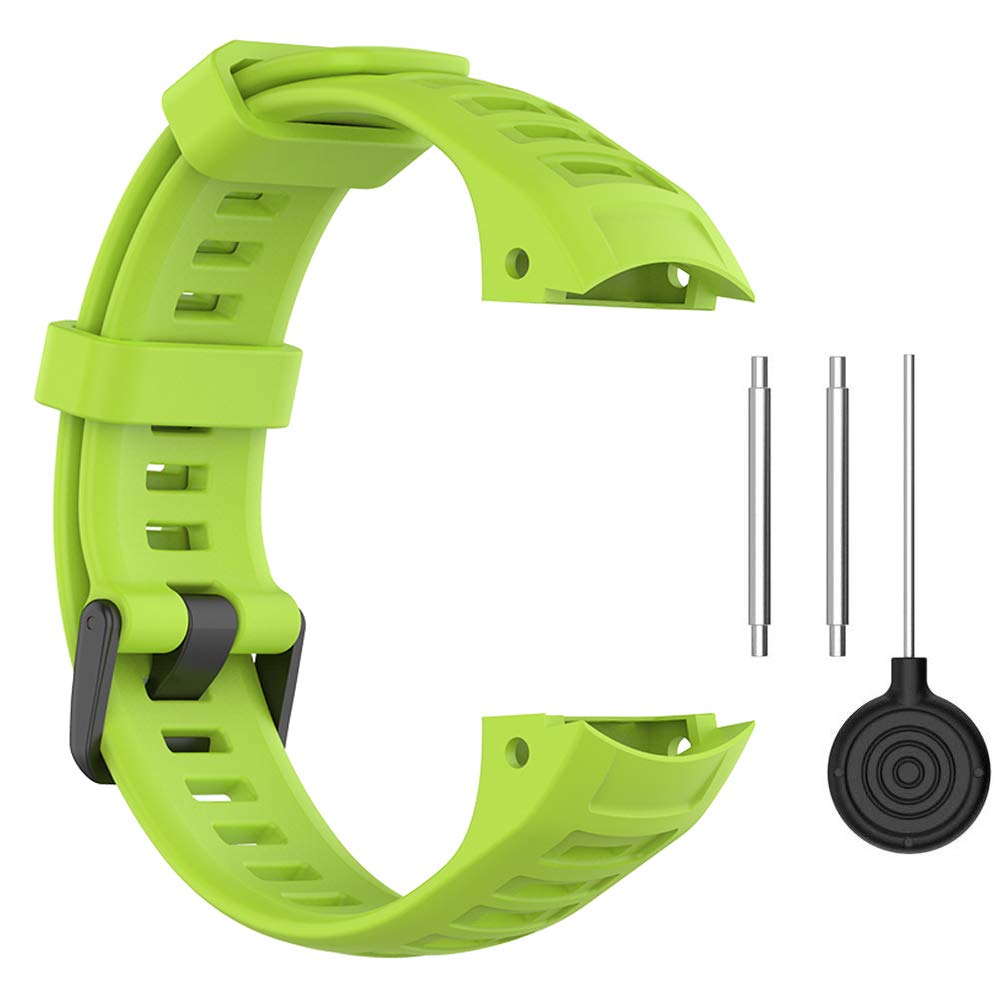 Pasek do zegarka Garmin Instinct 2/2 Solar, miękki silikonowy zamiennik paska do zegarka Garmin Instinct Tide/Tactical/Solar/Esports (bez trackera)