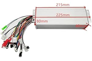Brushless Controller 48V 60V 64V 1000W for E-Scooters and E-Bikes