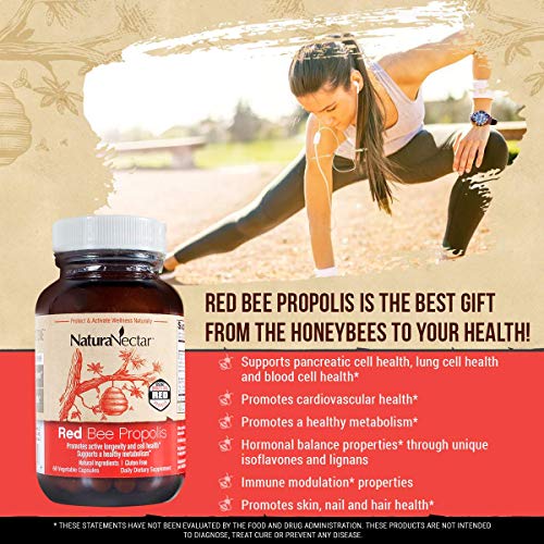 NaturaNectar Red Bee Propolis - NSF Contents Certified – Premium Brazilian Propolis - Image 4