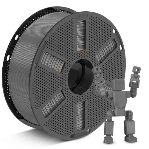Image of JAYO PETG 3D Printer Filament 1.75mm, 1.1kg Reusable Spool, Grey