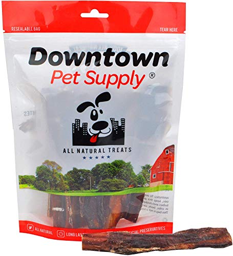 Downtown Pet Supply 6 Inch American Bully Sticks for Dogs Made in USA - Odorless Dog Dental Chew Treats, High in Protein, Alternative to Rawhides (6 Inch, 30 Pack)