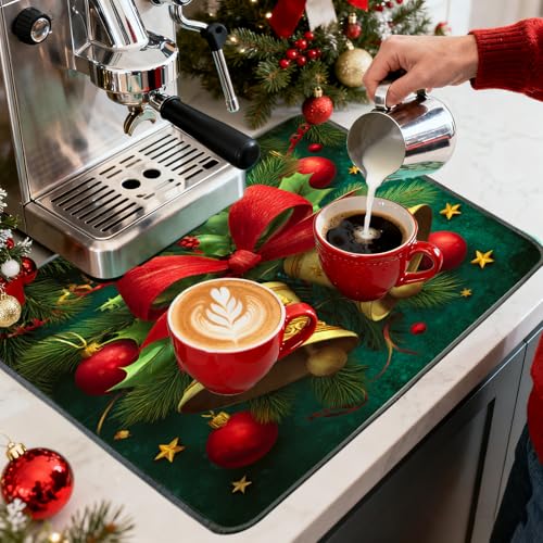 Image of Nuxovilar Non-slip Washer & Dryer Protector, 23.62 inchx19.68 inch Dust-proof Washing Machine Mat, Diatom Mud Polyester Dryer Top Pad for Laundry Room (YMi04192, 1Pcs)