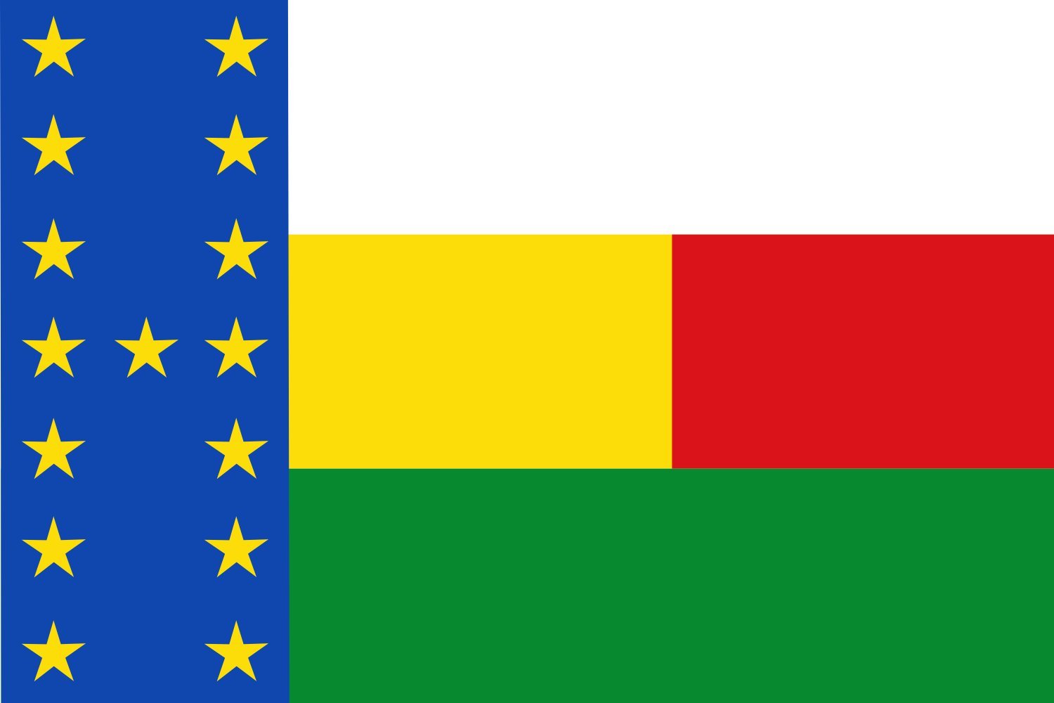 Drapeau Cepitá Santander Galán finitions haut de gamme grand format