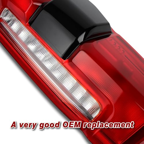 Image of Tail lights Compatible with 2023-2025 Ford F250 F350 Super Duty | w /Blind Spot Halogen Rear Light Taillight Rear Brake Lamp PC3Z13404B FO2801294(W /Blind Spot, Right Passenger Side)