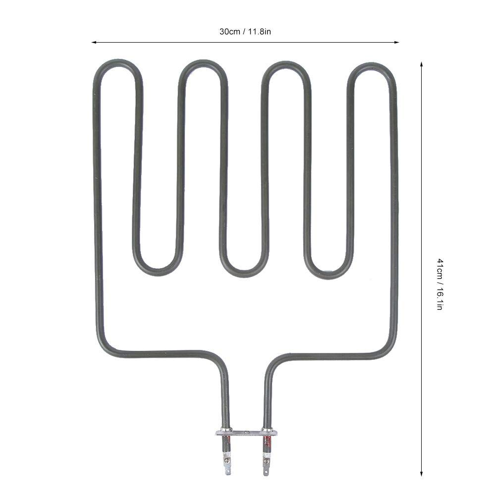 TOPINCN Stainless Steel Sauna Electric Heat Tube Straight Heat Sauna Heating Elements Component Heating Elements for Sauna Stove(SCA-2000W)