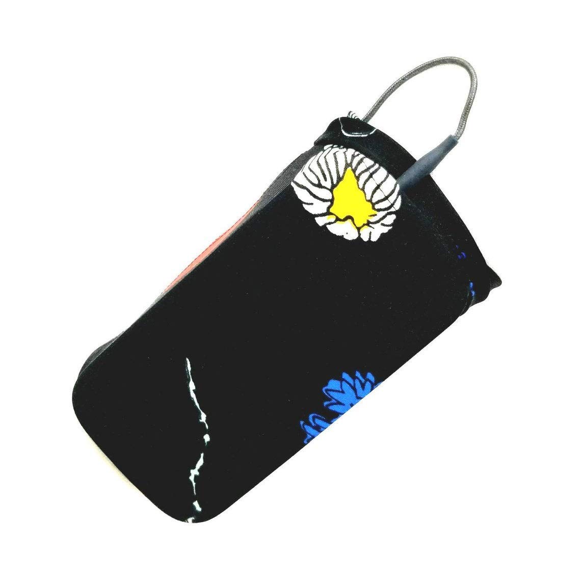 Cell Phone Arm band, Cell Phone Running Armband, Phone Armband Sleeve, Phone Holder for Running, Mod Flowers on Black