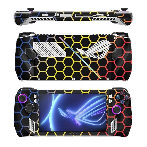 Image of MightySkins Skin Compatible with Asus ROG Ally - Primary Honeycomb | Protective, Durable, and Unique Vinyl Decal wrap Cover | Easy to Apply