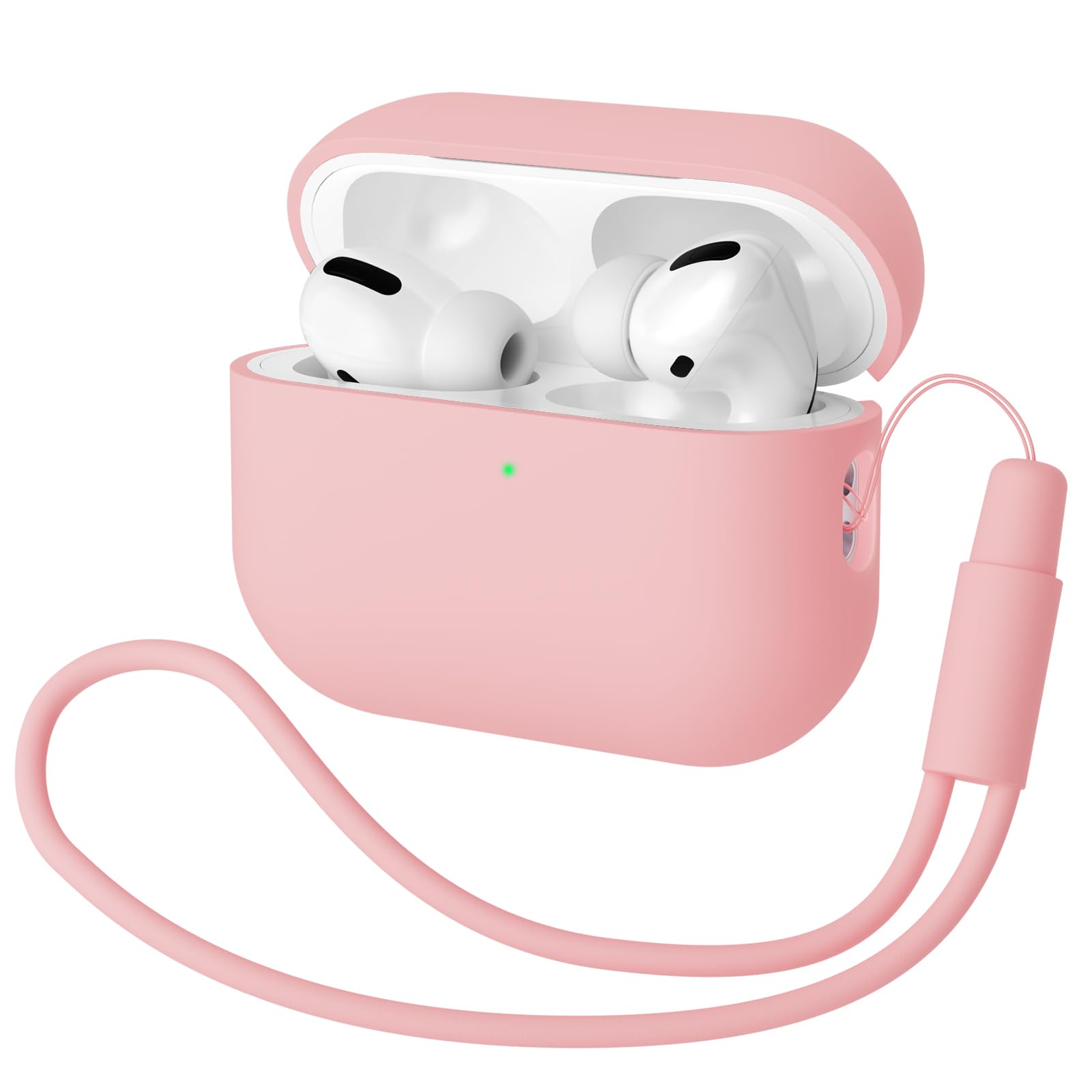 Mocarheri Funda Silicona Compatible con AirPods Pro 2.ª Generación, Ultradelgada Fundas Protectora de Silicona para AirPods Pro 2.ª Generación 2022,Menta Verde/Lavanda(2PCS) — view 12