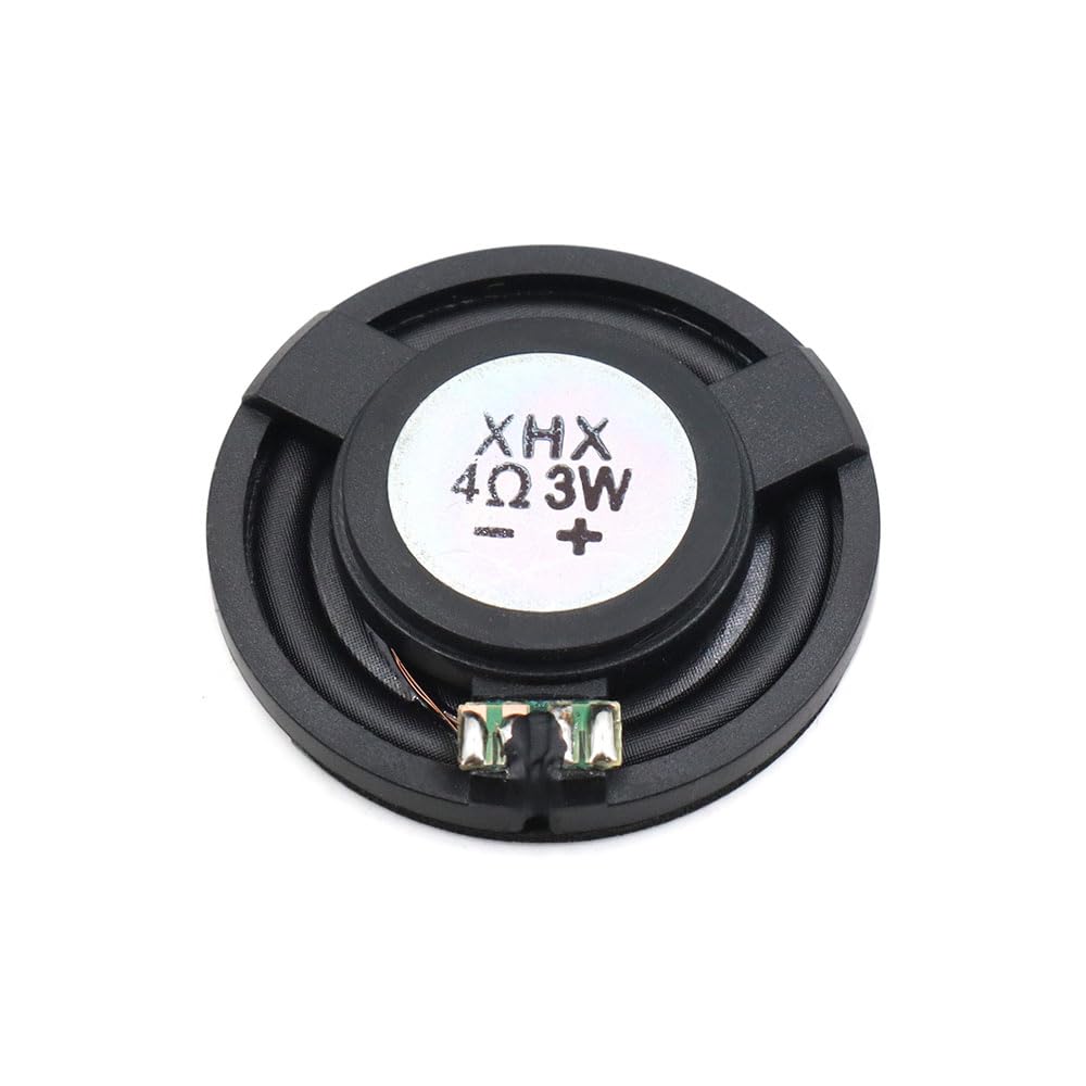 6pcs 36mm Plastic Inner Magnetic Mylar Speaker 4 Ohm 3W Round Audio Driver for Toys-picture-23