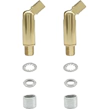 2-Pack Gold Bronze Sloped Ceiling Adapter