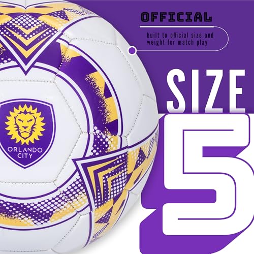 Image of Franklin Sports Official MLS Team Soccer Balls - Official Size 5 Soccer Balls - Regulation Size + Weight Soccer Ball for Kids + Adults - Boys + Girls Soccer Ball - Air Pump Included