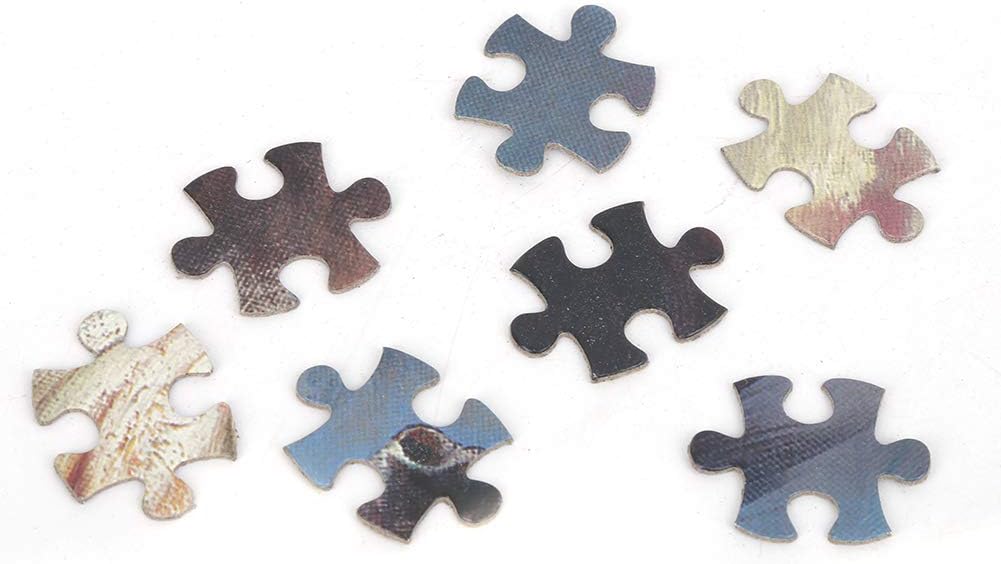 Tiny Jigsaw Puzzles, Exercise Logic Train Thinking Paper Material Office Puzzle for Family(Wanma Pentium 137)