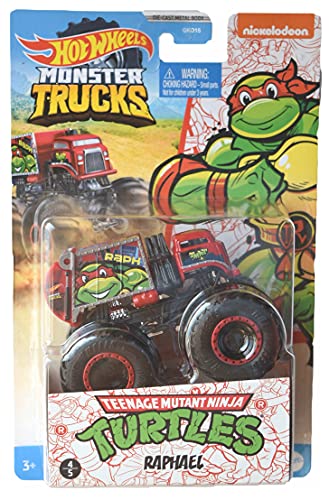 Hot Wheels Monster Trucks Raphael TMNT 4/5 miniatura 1