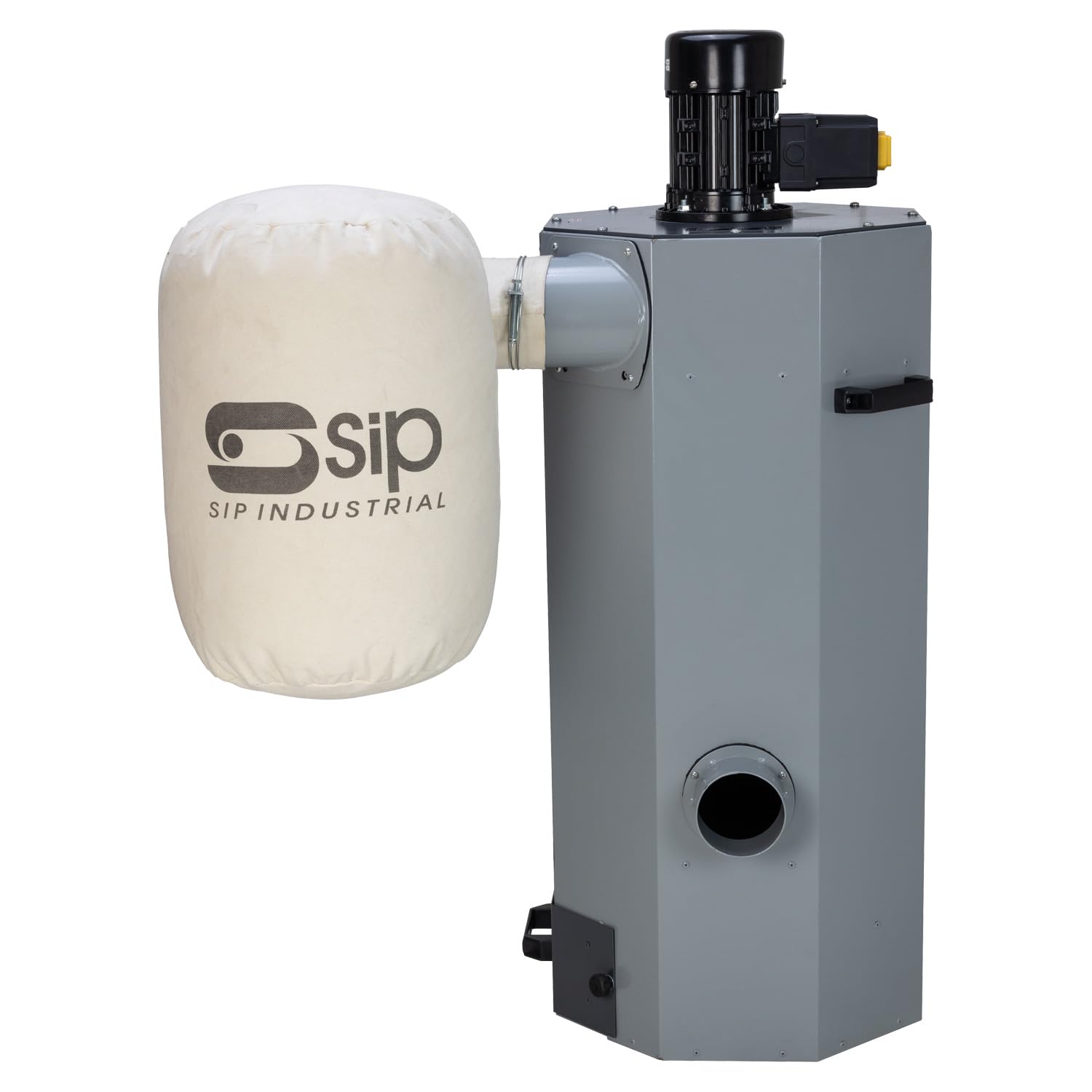 SIP Metal Dust Extractor 750W 1100m³/hr 2x100mm Inlets for Grinding & Fettling 230V