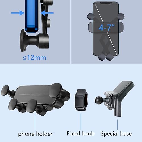 Miniatura 6 de Soporte para teléfono de coche para Ford F-150 F150 F150 2018 2018 2019 2020 Accesorios de automóvil Decoración interior Soporte para teléfono