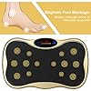 XUKOOM Vibration Plate Exercise Machine, Vibration Platform Fitness with Foot Mat/2 Loop Bands /5 Resistance Bands, 99…