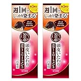 50の恵エイジングケア 頭皮いたわりカラートリートメント ダークブラウン 2P 150グラム (x 2)