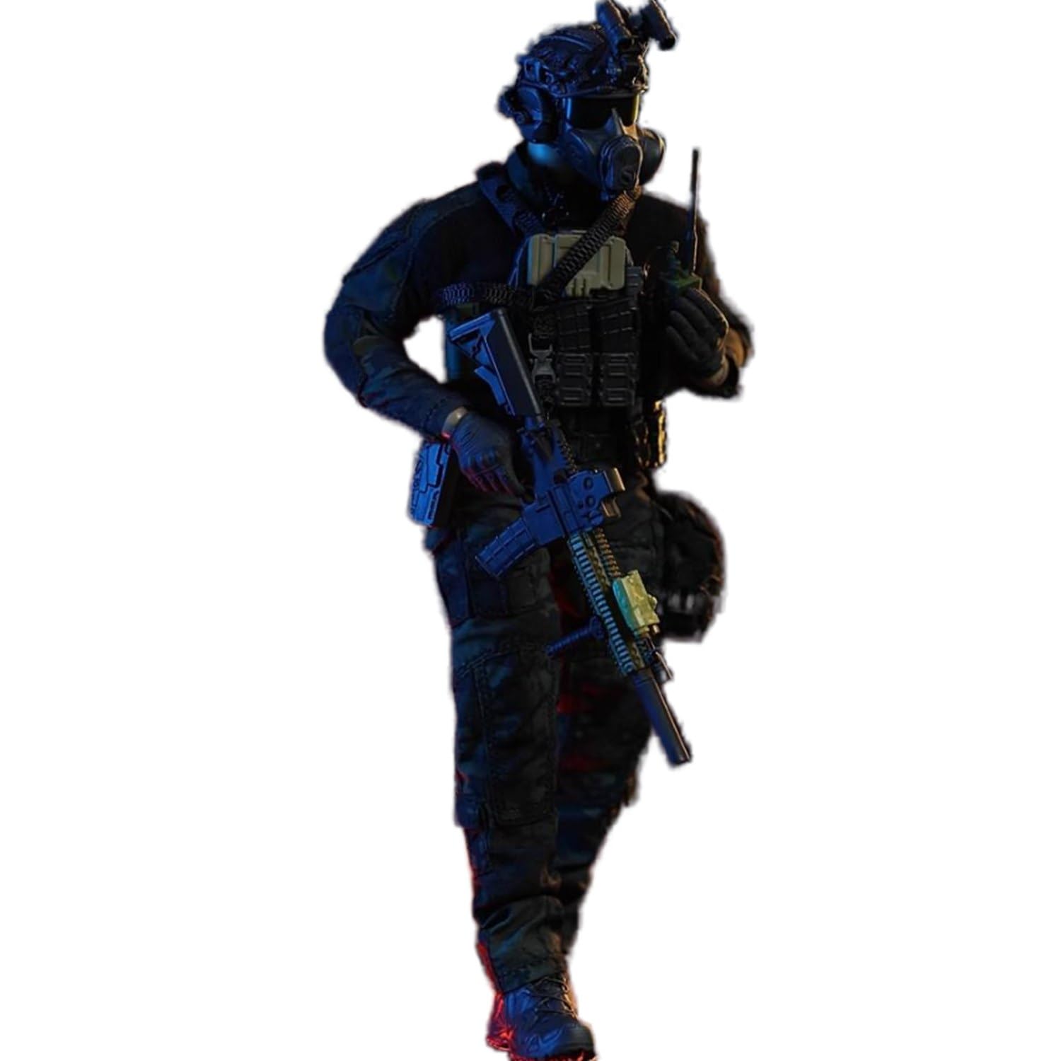 Pipigirl x HASUKI 1/12 Scale Special Forces Action Figure, SWAT Soldier Figure Model, Accessories Collection Military Toys