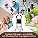 Adjustable Stand Assist Aid for Elderly, Couch Stand Assist with Night Light and Two Sets of Bases, Mobility Aids for Elderly Adults and Others Who Need Extra Help, Can Withstand 300 Pounds