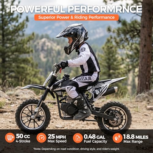 BLAZEGO 50cc 4-Stroke Gas Bike
